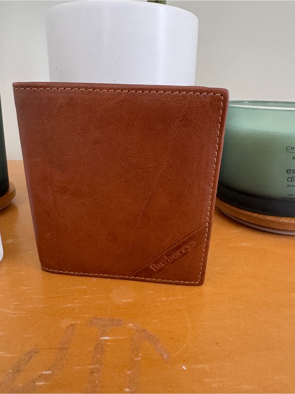 Burberry men’s leather bifold